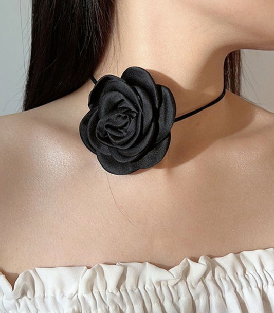 Black Rose Choker